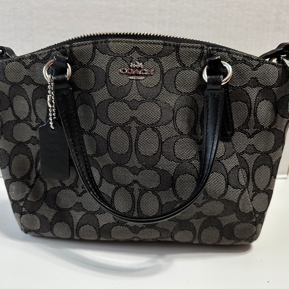 Black Coach Crossbody